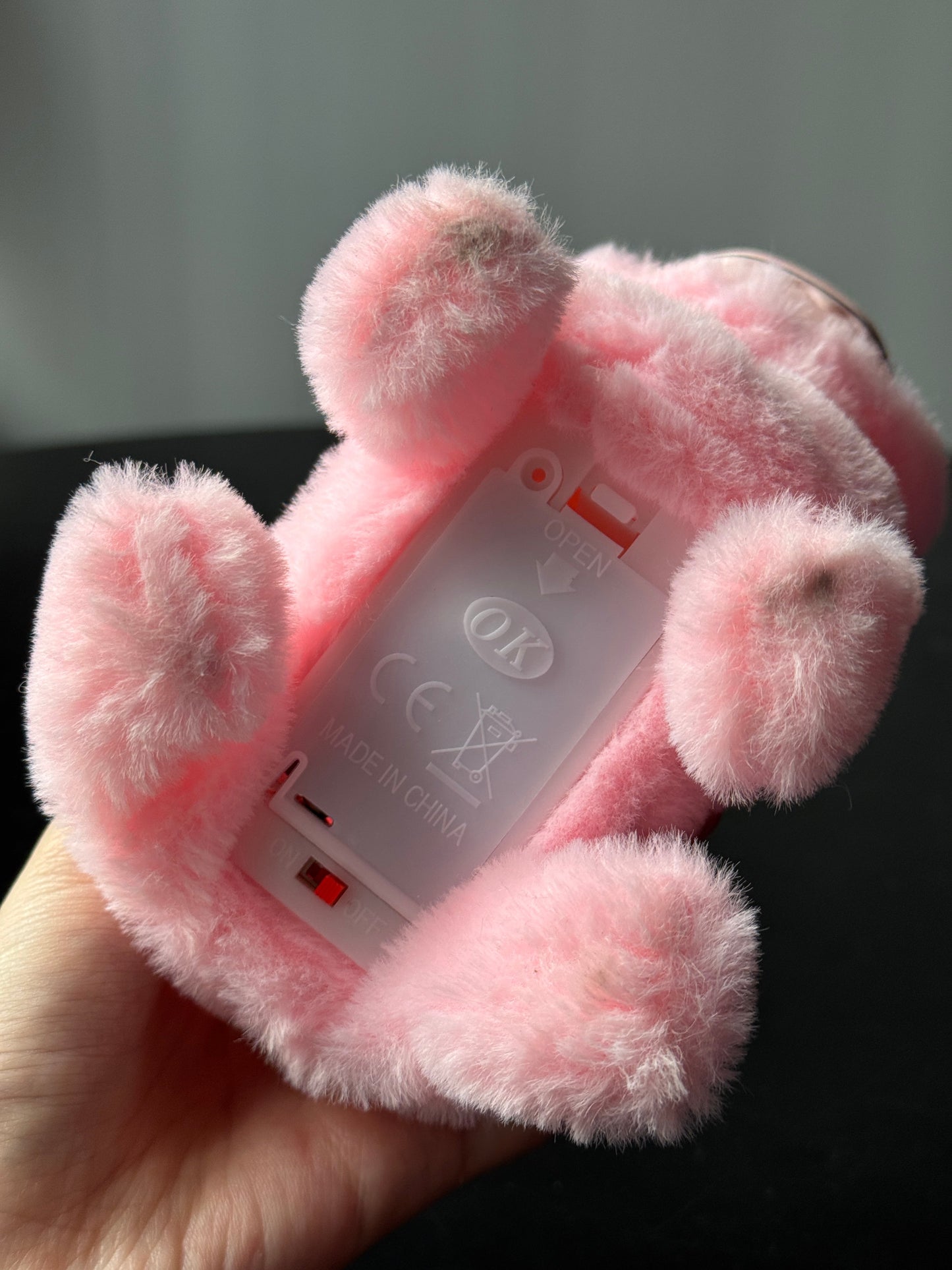 Lafufu Singing Lights Battery Horse Dog Toy Walking Electronic Pets